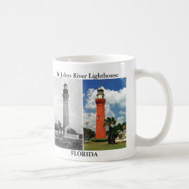 Caneca De Café Farol do Rio Johns, Flórida Mug