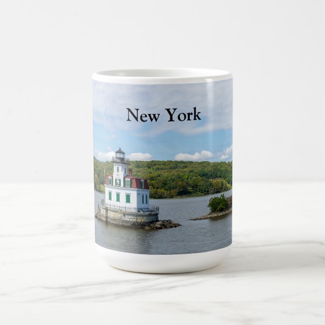 Caneca De Café Farol Esopus em NY (Centro)
