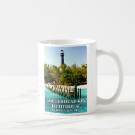 Caneca De Café Farol Loggerhead Key, Flórida Histórica Mug