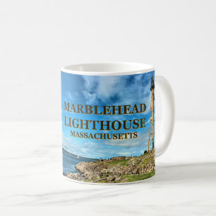 Caneca De Café Farol Marblehead, Massachusetts Mug