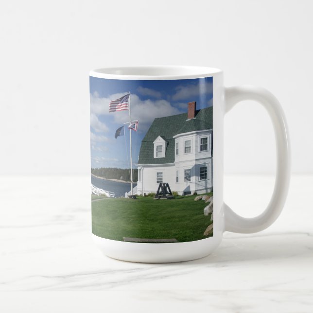 Caneca De Café Farol Marshall Point (Direita)