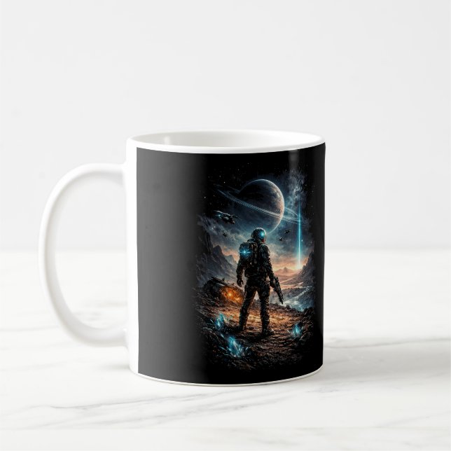 Caneca De Café Farol no Mundo Distante (Esquerda)
