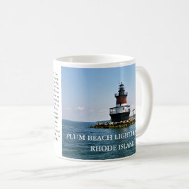 Caneca De Café Farol Plum Beach, Rhode Island Mug