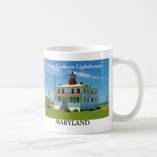 Caneca De Café Farol Point Lookout, Maryland Mug