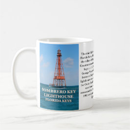 Caneca De Café Farol Sombrero Key, Florida Keys Mug