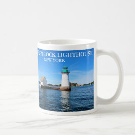Caneca De Café Farol Sunken Rock, Nova York