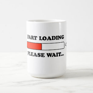 Caneca De Café Fart a carga