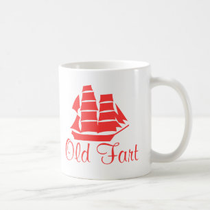 Caneca De Café Fart Antigo
