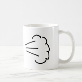 Caneca De Café Fart Cloud