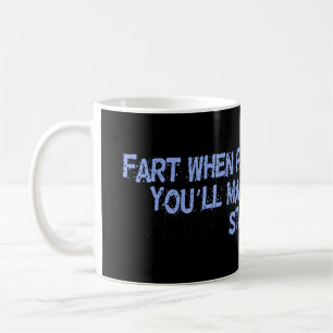 Caneca De Café Fart Hug Strong