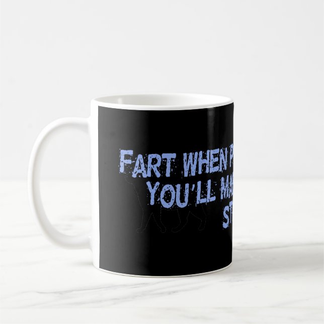 Caneca De Café Fart Hug Strong (Esquerda)