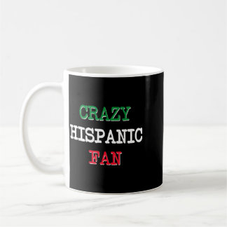 Caneca De Café Fãs Hispânicos Loucos Beisebol