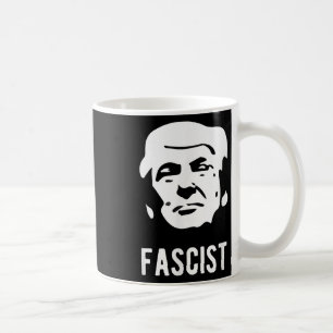 Caneca De Café Fascista Anti-Trump
