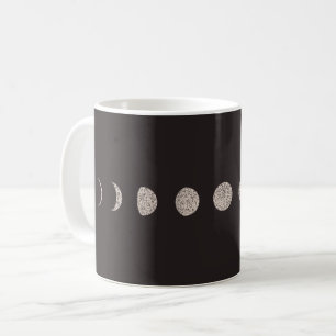 Caneca De Café Fases da lua