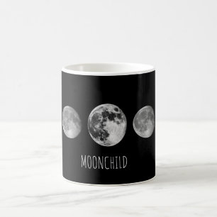 Caneca De Café Fases da lua * Moonchild