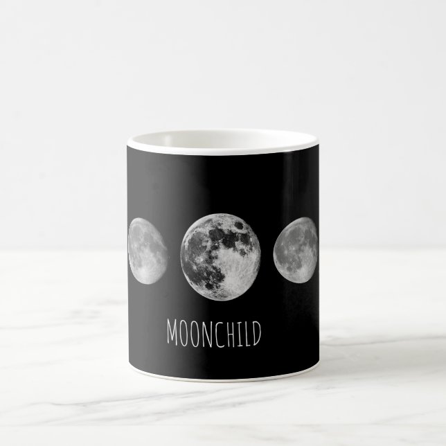 Caneca De Café Fases da lua * Moonchild (Centro)