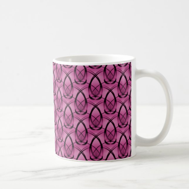 Caneca De Café Fashion Forward Mug, Fuchsia (Direita)