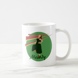 Caneca De Café Fashiongirl em verde