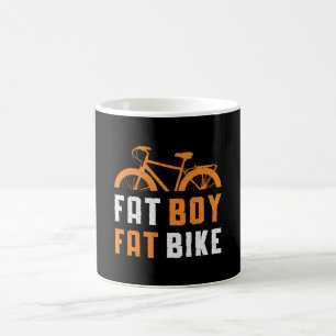Caneca De Café Fat Boy Fat Bike Biker MTB Ciclismo Fatbique
