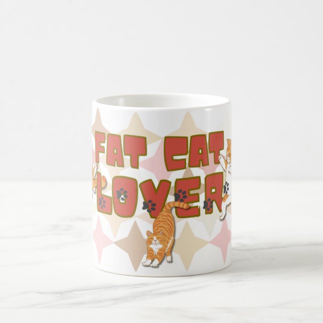 Caneca De Café Fat Cat Lovers Mug (Centro)
