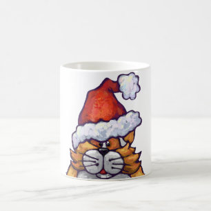 Caneca De Café Fat Cat Natal
