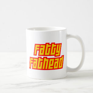 Caneca De Café Fathead gordo