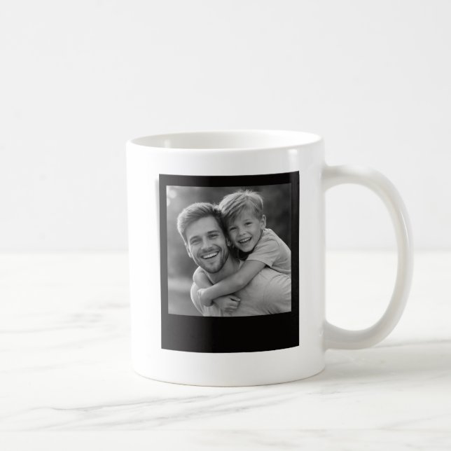Caneca De Café Father Son Photo Mug | Father’s Day Gift (Direita)