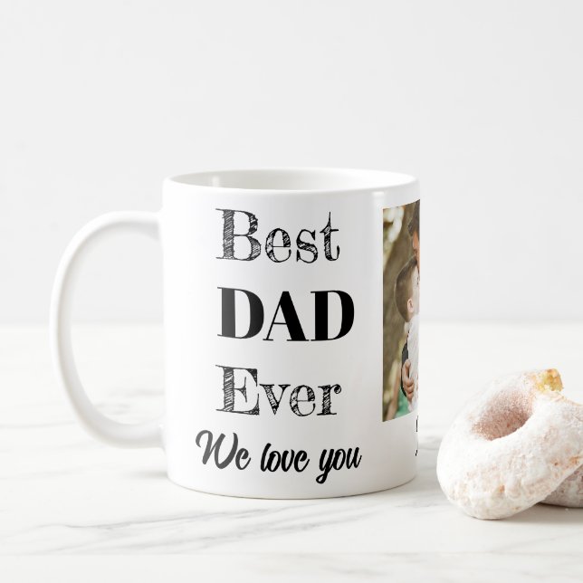 Caneca De Café Father's Day Gift (Com Donut)