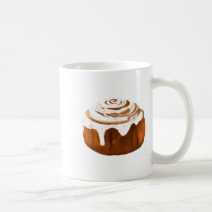 Caneca De Café Fatia de Canela Fantasia de Halloween Pão Cosplay