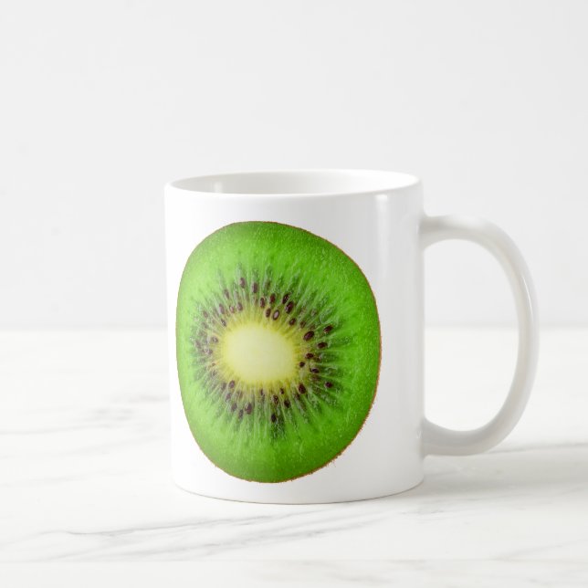 Caneca De Café Fatia de kiwi (Direita)