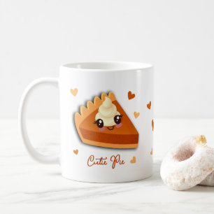 Caneca De Café Fatia de Pumpkin de Pizza Cutie