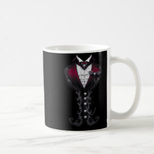 Caneca De Café Fato de vampiro engraçado para o Halloween