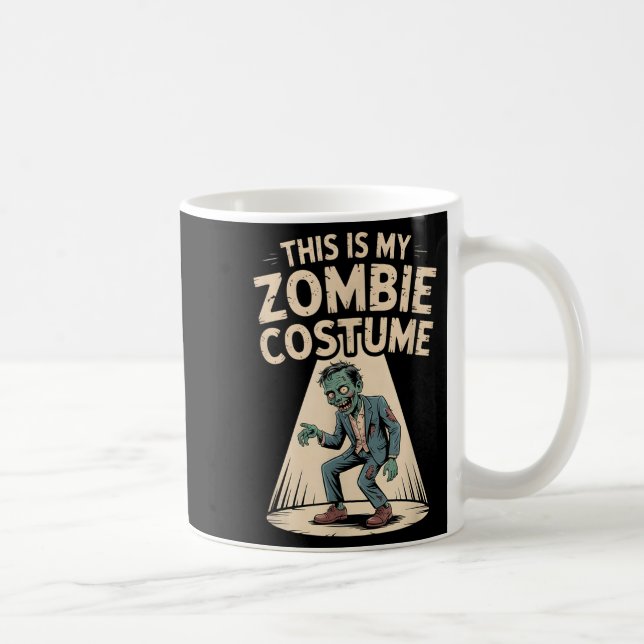 Caneca De Café Fato de Zumbi  (Direita)