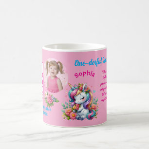 Caneca De Café Favor de Código de Barras de Aniversário Infantil 