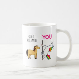 Caneca De Café Favor do Casamento Engraçado da Unicorn Bridesmaid