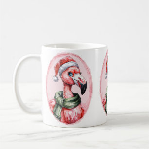 Caneca De Café Favoritos Engraçados de Natal dos Animais - Flamin