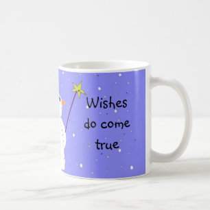 Caneca De Café Fazedor de Desejos Boneco de Neve