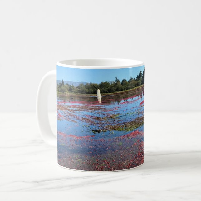 Caneca De Café Fazenda de amora, Long Beach, Washington (Frente Esquerda)