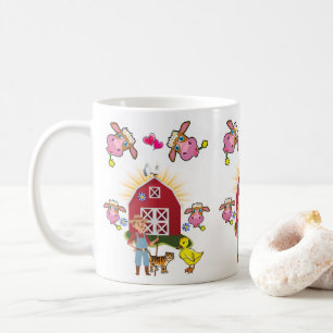 Caneca De Café Fazenda de Pato Amarelo