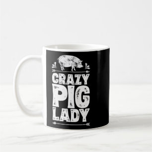 Caneca De Café Fazenda de Porcos Loucos