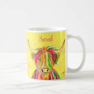 Caneca De Café Fazenda natural do arco-íris