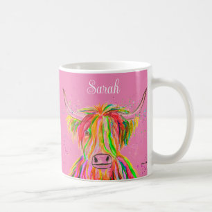 Caneca De Café Fazenda natural do arco-íris