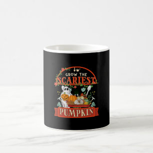 Caneca De Café Fazendeiro de Abóbora Halloween