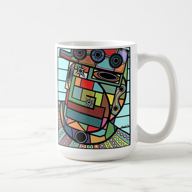 Caneca De Café "Fazendeiro" por Ruchell Alexander (Direita)