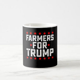 Caneca De Café Fazendeiros para a Eleição Presidencial Trump Vint