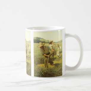 Caneca De Café Fazendeiros Vintage, De Volta à Fazenda por NC Wye