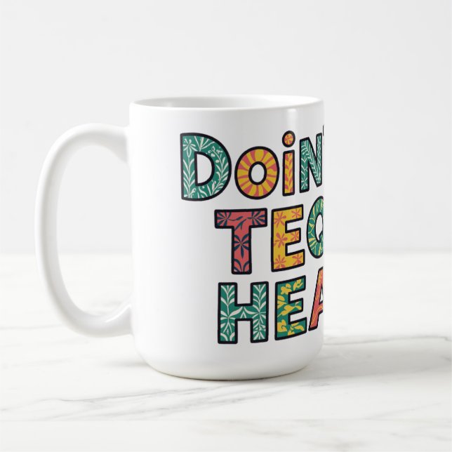 Caneca De Café Fazendo uma Cura de Tequila (Esquerda)