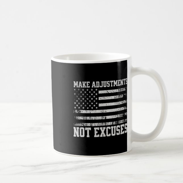 Caneca De Café Fazer Ajustes Não Explorar o Sinalizador Gym Dos E (Direita)