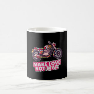 Caneca De Café Fazer amor não guerra