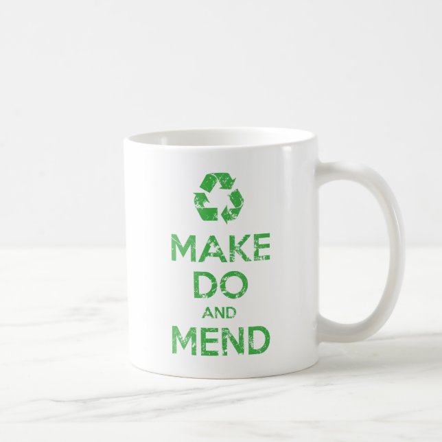 Caneca De Café Fazer com e Mend (Direita)
